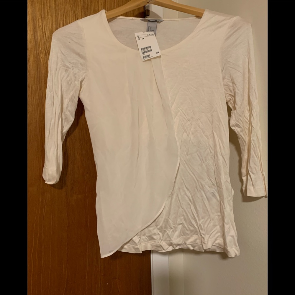 H&M jersey stretch top